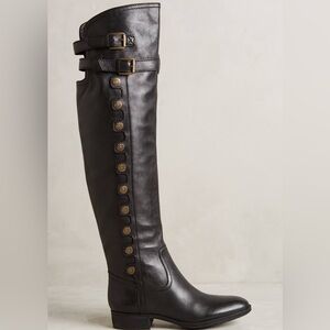 Sam Edelman Pierce OTK black boots. EUC.